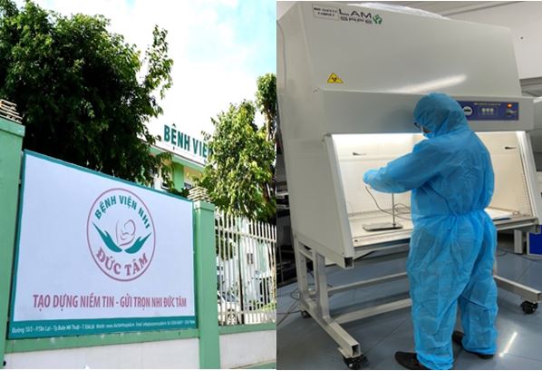 thu nghiem tu ATSH tại BV Nhi Duc Tam - Dak Lak