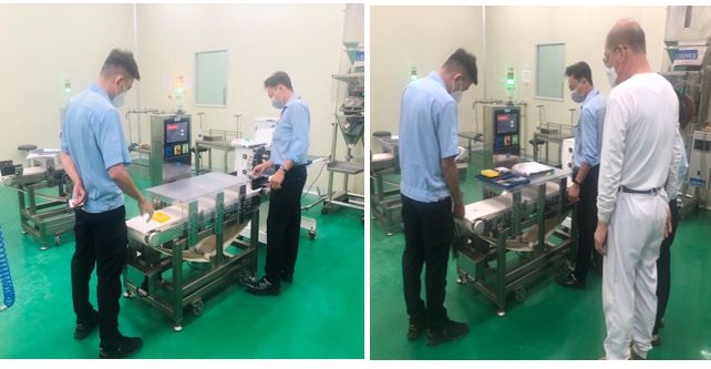 hiệu chuẩn máy dò kim loại 