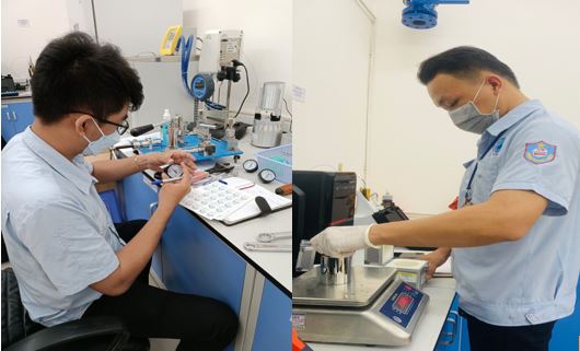 kiểm định áp kế và cân kỹ thuật