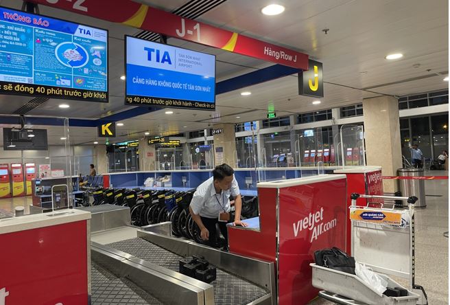 kiểm định cân hành lý